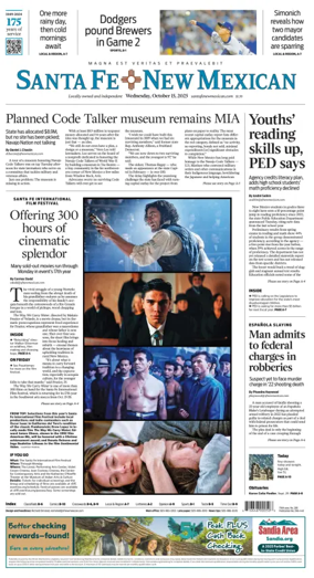 Cover of Santa Fe New Mexican
