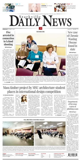 Cover of Starkville Daily News