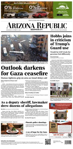 Cover of The Arizona Republic