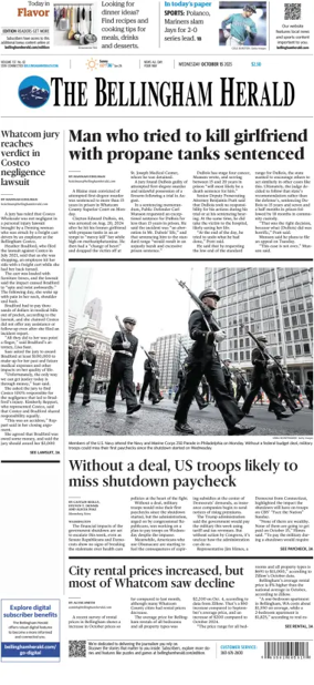 Cover of The Bellingham Herald