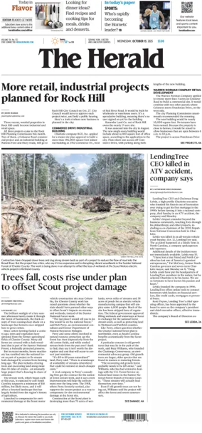 Cover of The Herald (Rock Hill)