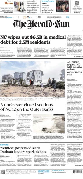 Cover of The Herald Sun