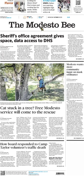 Cover of The Modesto Bee
