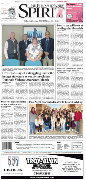 Cover of The Punxsutawney Spirit