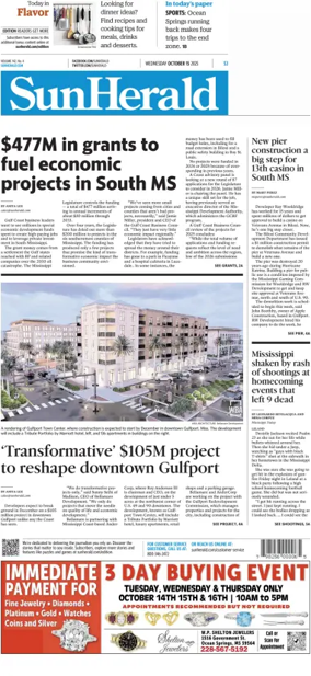 Cover of The Sun Herald