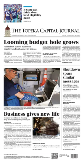 Cover of The Topeka Capital-Journal