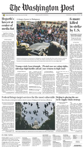 Cover of The Washington Post