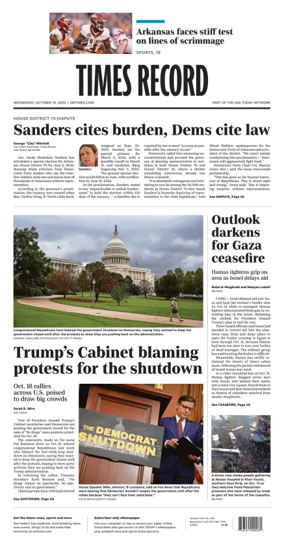 Cover of Times Record (Ft. Smith Southwest)