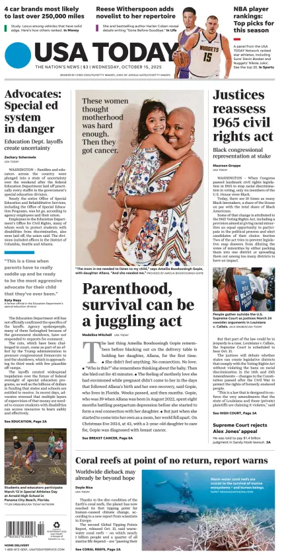 Cover of USA TODAY US Edition