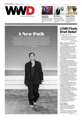 Cover of WWD Digital Daily