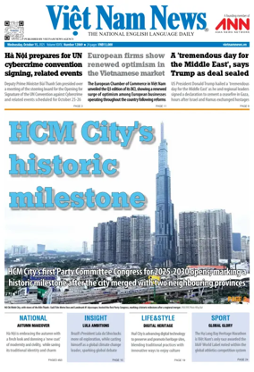 Cover of Viet Nam News