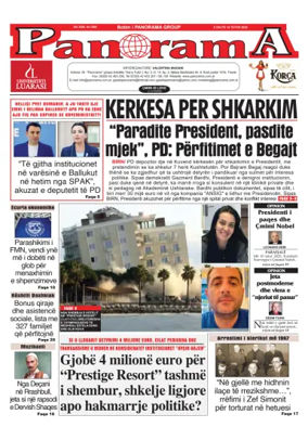 Cover of Panorama (Albania)