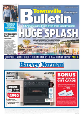 Cover of Townsville Bulletin
