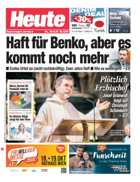 Cover of Heute - Wien Ausgabe