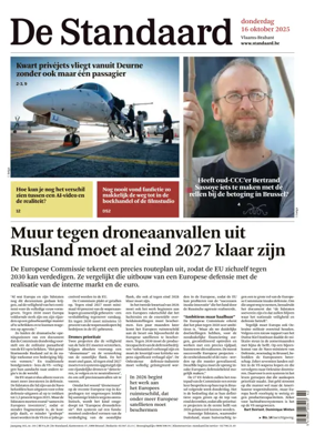 Cover of De Standaard