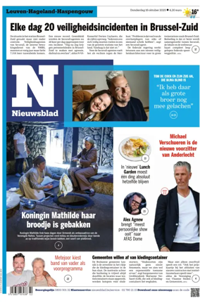 Cover of Het Nieuwsblad