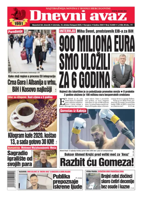 Cover of Dnevni avaz