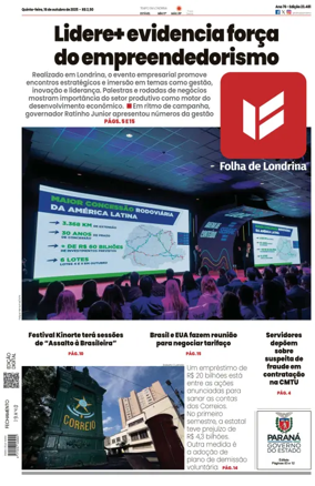 Cover of Folha de Londrina