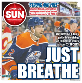 Cover of Edmonton Sun