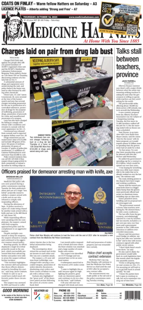 Cover of Medicine Hat News