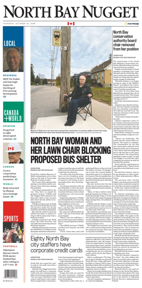 Cover of North Bay Nugget