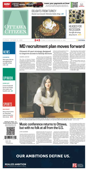 Cover of Ottawa Citizen