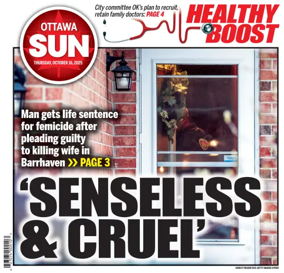 Cover of Ottawa Sun
