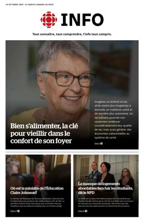 Cover of Radio-Canada Info