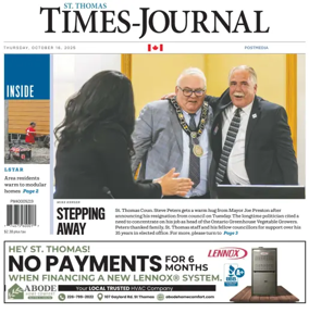Cover of St. Thomas Times-Journal