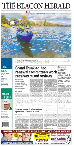 Cover of The Beacon Herald