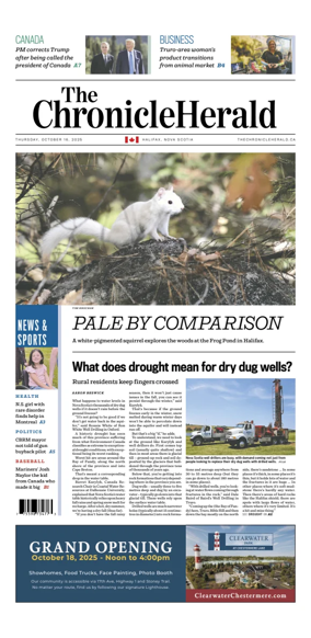 Cover of The Chronicle Herald (Provincial)