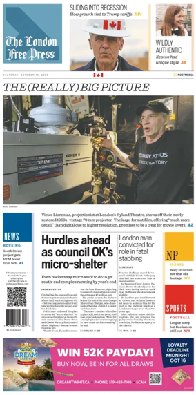 Cover of The London Free Press