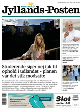 Cover of Jyllands-Posten