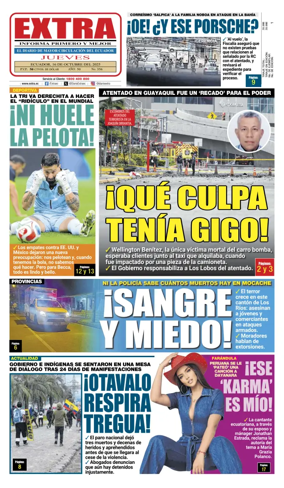Cover of Diario Extra