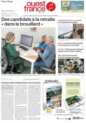 Cover of Ouest France (Pays d'Auge)