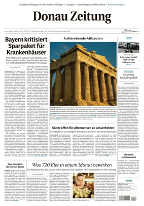 Cover of Donau Zeitung