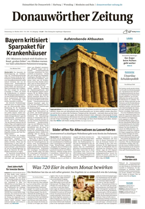 Cover of Donauwoerther Zeitung