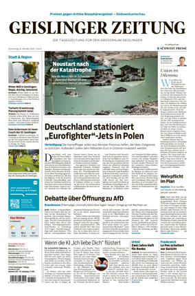 Cover of Geislinger Zeitung