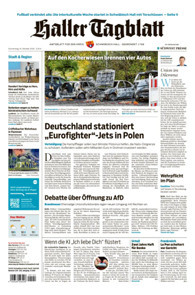 Cover of Haller Tagblatt