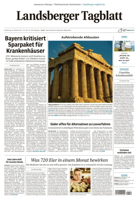 Cover of Landsberger Tagblatt