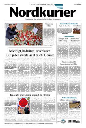 Cover of Neubrandenburger Zeitung