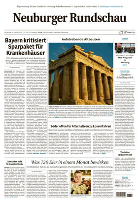 Cover of Neuburger Rundschau