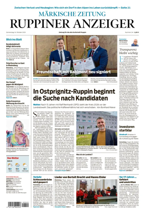 Cover of Ruppiner Anzeiger