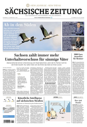 Cover of Sächsische Zeitung  (Rödertal)