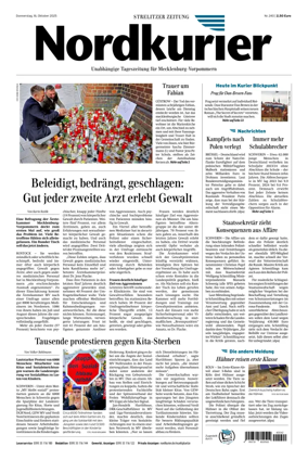 Cover of Strelitzer Zeitung