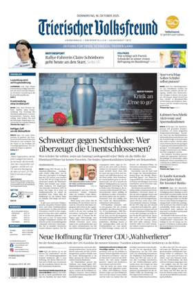 Cover of Trierischer Volksfreund