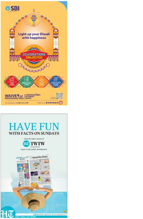 Cover of Hindustan Times (West UP)