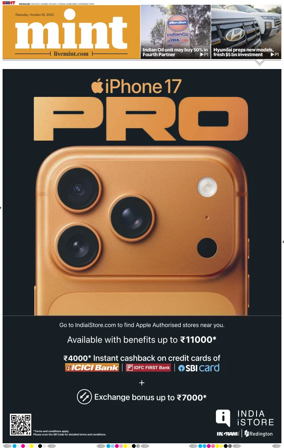 Cover of Mint Bangalore