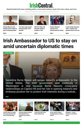 Cover of Irish Central