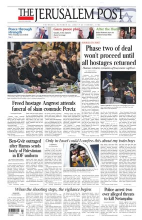 Cover of Jerusalem Post